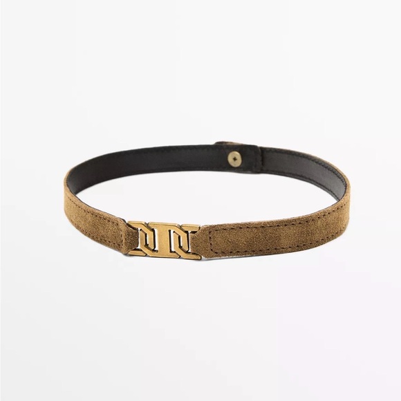 Massimo Dutti OILED SPLIT SUEDE RIDING BOOTS - Picture 5 of 5